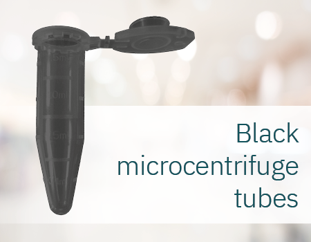 Expell black microcentrifuge tubes