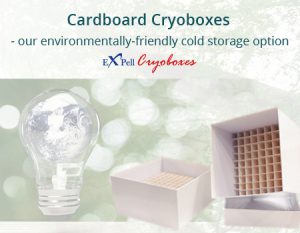 cardboard cryoboxes