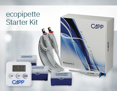 CAPP ecopipette Pipette Starter Kit