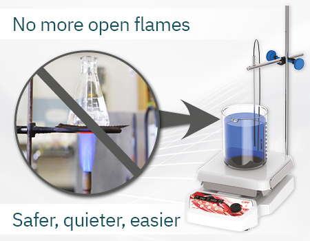 Programmable Stirring Hot Plate with External Temperature Probe